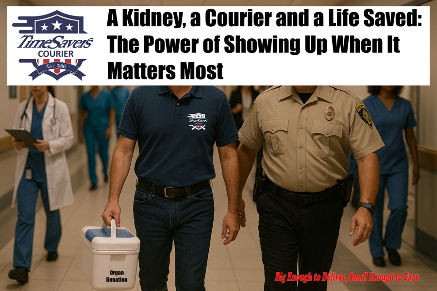 TimeSavers Courier Service - Racing Against Time: How TimeSavers Courier Helped Save a Life