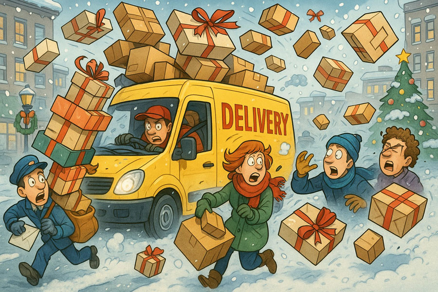 TimeSavers Courier Service - Holiday Delivery Chaos? Why a Dedicated Courier Might Save the Day