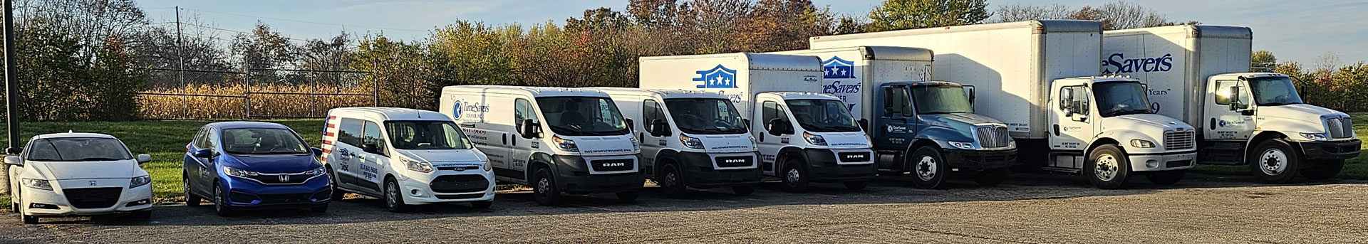 TimeSavers Courier Service Box Trucks Vans Courier Vehicles